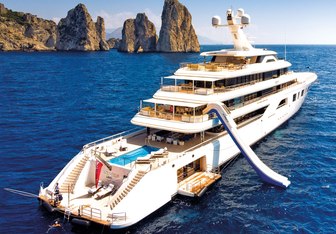 Aquarius Yacht Charter in St Tropez