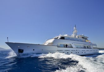 Number Nine Yacht Charter in St Tropez