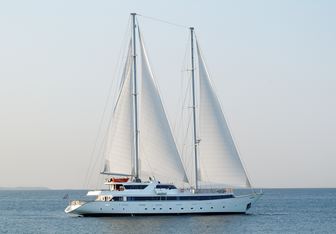 Pan Orama II Yacht Charter in Santorini